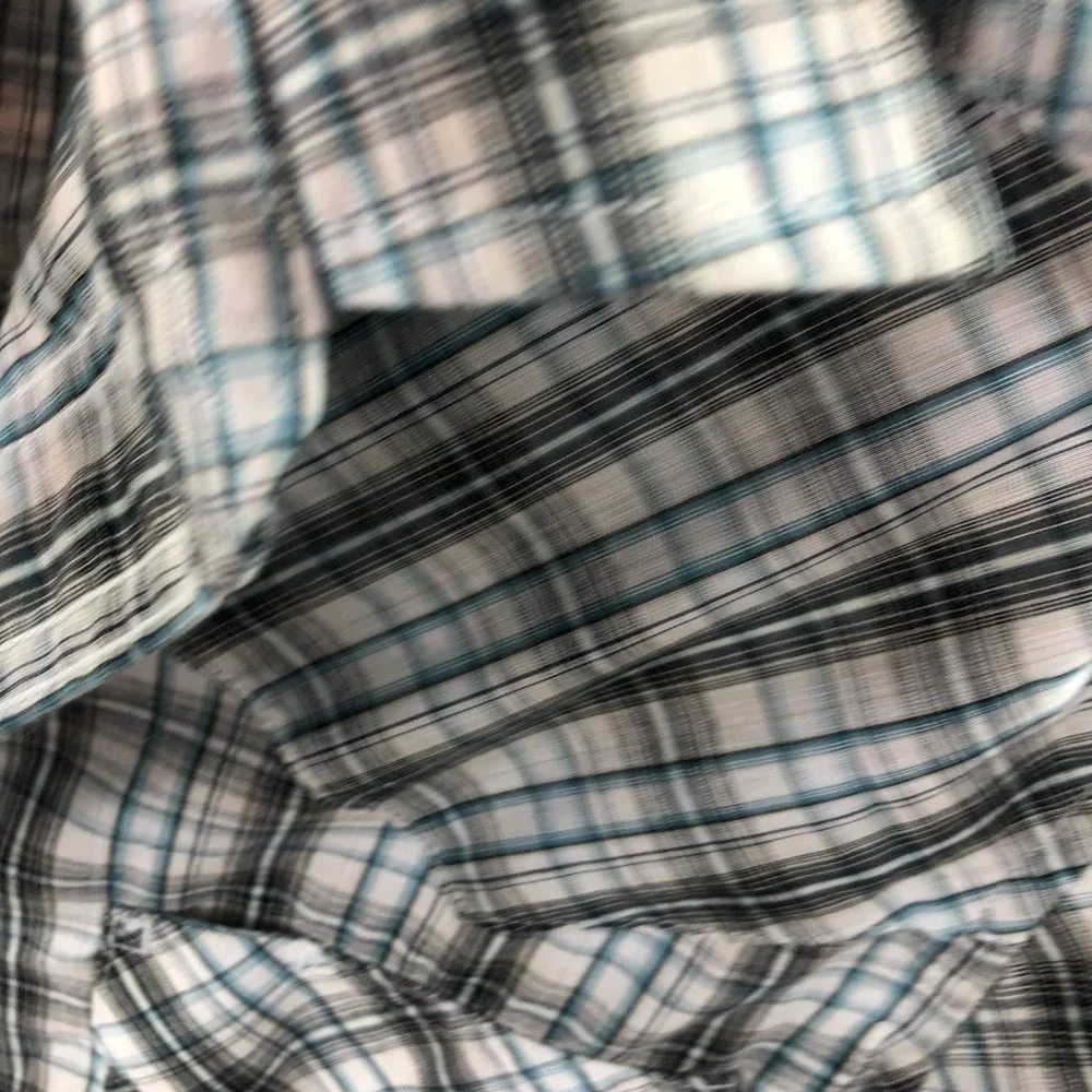🛍️🛍️SOLD Men's Wrangler pearl snap western shirt sz small - Picture 4 of 6